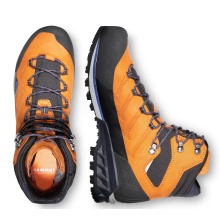 Mammut Wanderschuhe Kento Guide High GTX (Hochtouren-Bergwandern, Nubukleder, wasserdicht) gelb Herren